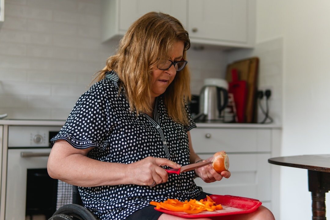healthy senior meal preparation